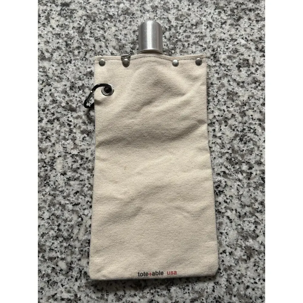 Tommy Bahama Paisley Canvas Flask